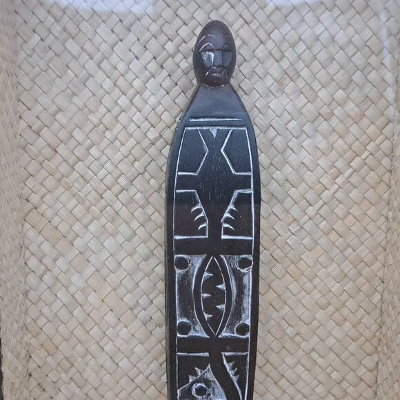 African Statue Shadow Box - Picture 4 of 11